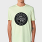 Mint green regular fit t-shirt with black premium rap skills design.